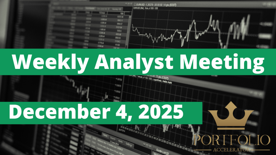 WEEKLY ANALYST MEETING December 4