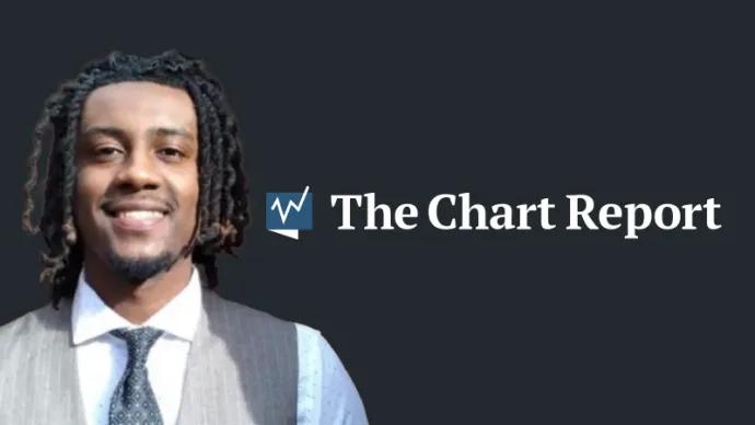 the chart report logo with Donovan Jackson